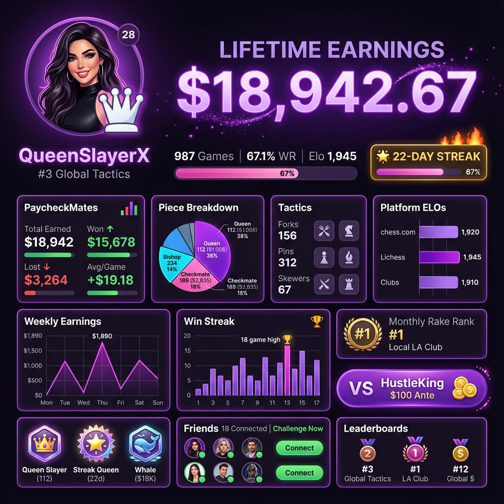 The Talent & Promotion Arm of ELOXP - Where Chess Players Fight for Real Prize Purses.